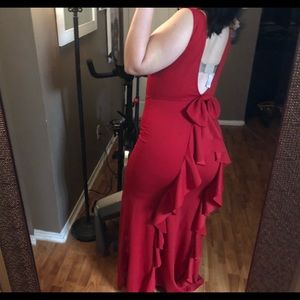 Fashion nova red dress